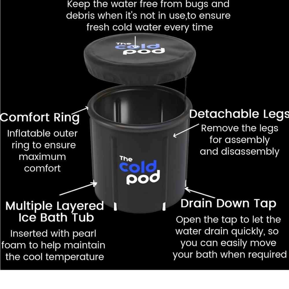 The cold pod new in box comes with a cover - Picture 5 of 7